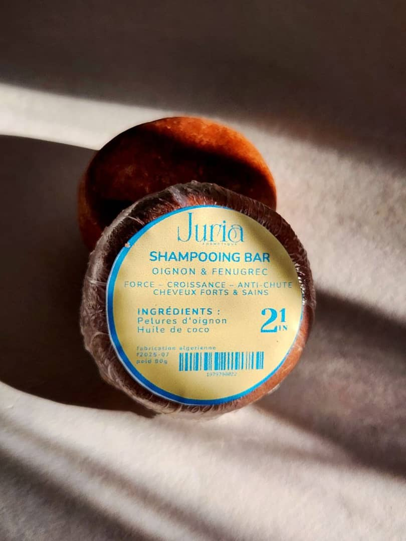 Shampoing solide à l’oignon, fortifie et anti-chute 2IN1